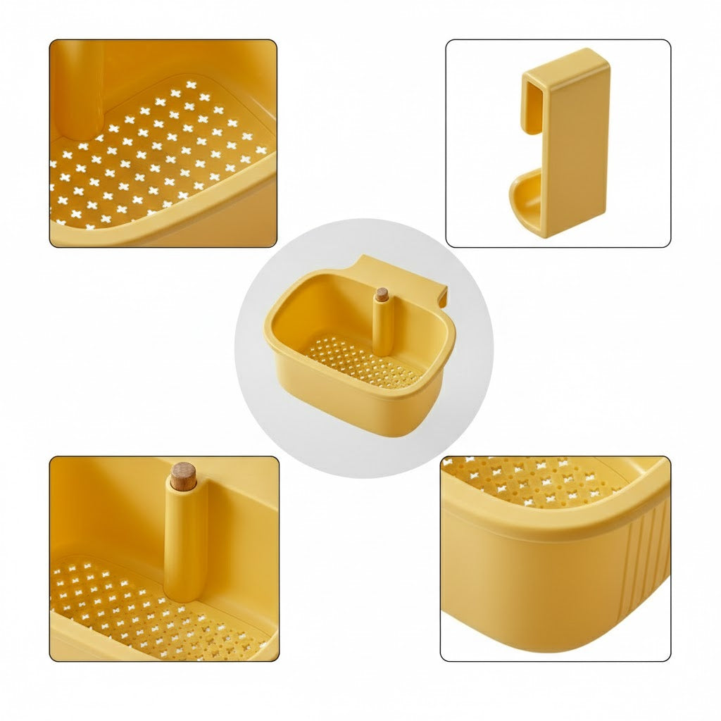 Versatile Press-to-Release Kitchen Sink Drainage Basket