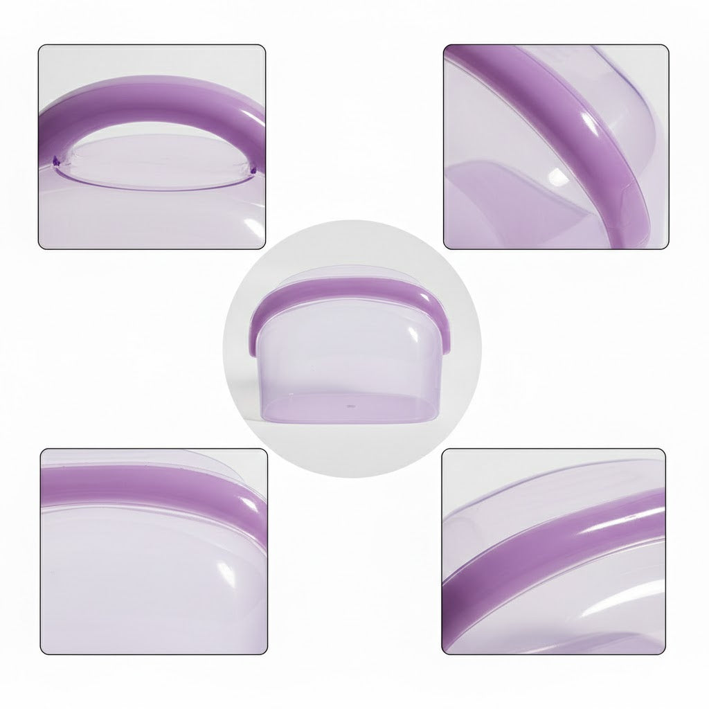 Eco-Friendly Reusable Silicone Food Storage and Hermetic Seal Bags