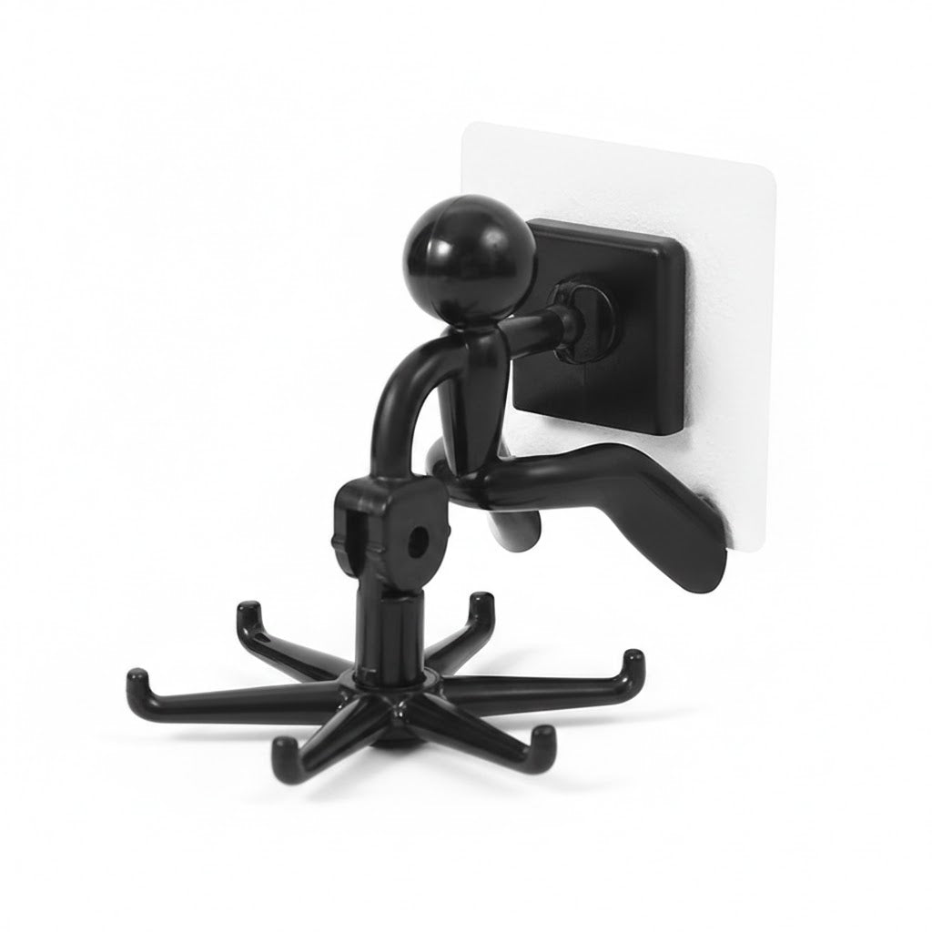 360-Degree Rotating Multi-Purpose 6-Claw Organizational Hook